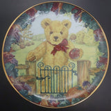Franklin Mint - Teddy's First Harvest - Display Plate