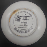 Franklin Mint - A Valentine for Teddy - Display Plate