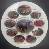 English-made - A Century of the Fire Service, 1900-2000 - Display Plate
