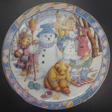 Royal Doulton - Teddy Bear Winter Wonderland - Display Plate