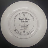 Royal Doulton - Teddy Bear Bonfire - Display Plate