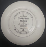 Royal Doulton - Teddy Bear Skating - Display Plate