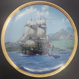Franklin Mint - Great Ships: Endeavour - Display Plate