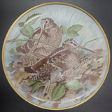 Limoges - Gamebirds of the World: Woodcock - Display Plate