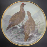 Limoges - Gamebirds of the World: Red Grouse - Display Plate