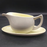 Branksome - Transvaal Grey and Evening Primrose - Gravy Boat and Underplate