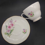Royal Winchester - Purple and Pink Flowers - Trio