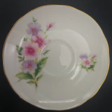Royal Winchester - Purple and Pink Flowers - Saucer