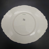 Paragon - Hand-painted Yellow and Purple Flowers - Cake Plate