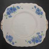 Colclough - Blue Cornflowers - Cake Plate
