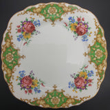 Colclough - Floral Spray, Green Shields - Trio