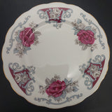 Queen Anne - Maroon, White and Grey Roses, 8338 - Trio