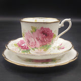 Royal Albert - American Beauty - Trio: Hampton Cup, Round Side