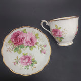 Royal Albert - American Beauty - Trio: Hampton Cup, Round Side