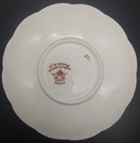 Tuscan - Rococo and Poppy - Saucer