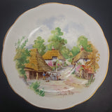 Roslyn - Beautiful Britain, No 3 Cockington Forge - Saucer