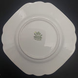 Melba - Yellow Flowers, Fence - Side Plate
