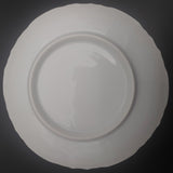 Vintage - Pink Flowers, Purple Ribbon, Blush Rim - Saucer