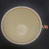 Grindley - Orange and Platinum Stripes - 20-piece Tea Set