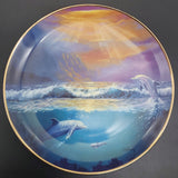 Franklin Mint - Dawn of the Dolphin - Display Plate