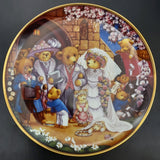 Franklin Mint - Teddy Bear Wedding - Display Plate