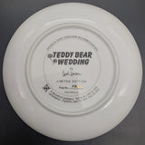 Franklin Mint - Teddy Bear Wedding - Display Plate