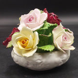 Aynsley - Porcelain Flowers in Bowl - Ornament