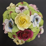 Coalport - Porcelain Flowers in Bowl - Ornament
