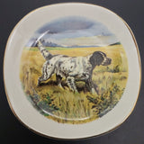 Weatherby Falcon Ware - Hunting Dog, Black and White - Condiment/Trinket Dish