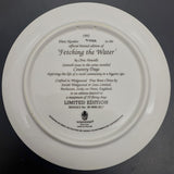Wedgwood - Country Days Series, No 7 Fetching the Water - Display Plate