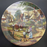 Wedgwood - Country Days Series, No 6 Ploughing - Display Plate