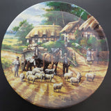 Wedgwood - Country Days Series, No 10 Herding the Sheep - Display Plate