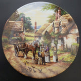 Wedgwood - Country Days Series, No 9 Buying the Bread - Display Plate
