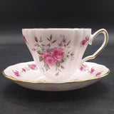Colclough - Pink Roses on Pink, 8180 - Duo
