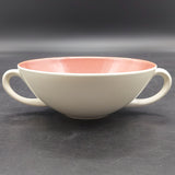 Poole - C95 Red Indian and Magnolia - Soup Bowl