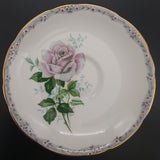 Royal Stafford - Roses to Remember, Pink and White - Saucer