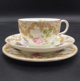 Royal Doulton - Pink Roses and Violets, E4892 - Trio