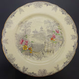 Aynsley - Queen's Garden on Yellow - 20-piece Tea Set