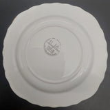Colclough - Gold Filigree Band with Yellow - Side Plate