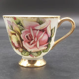 Saji - Pink and Yellow Roses - Cup
