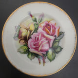 Saji - Pink and Yellow Roses - Side Plate