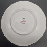 Queen Anne - Daffodils, Pink and Purple Flowers - Saucer