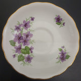 Royal Vale - Violets, 8141 - Saucer