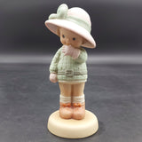 Enesco Corp, Lucie Attwell - Memories of Yesterday, Blowing a Kiss to a Dear I Miss - Figurine