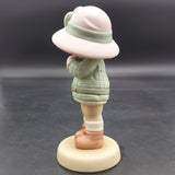 Enesco Corp, Lucie Attwell - Memories of Yesterday, Blowing a Kiss to a Dear I Miss - Figurine