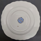 Colclough - Red Roses on Yellow Band - Side Plate