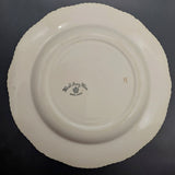 Wood's Ivory Ware - Pink, Blue and Yellow Flowers - Salad Plate