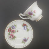 Royal Albert - Flowers of the Month Series: March, Anemones - Miniature Duo