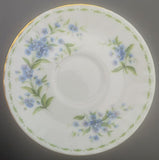 Royal Albert - Flowers of the Month Series: July, Forget Me Not  - Miniature Saucer