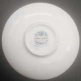 Royal Albert - Flowers of the Month Series: July, Forget Me Not  - Miniature Saucer